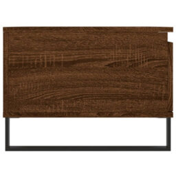 Berkfield Modern Coffee Table Brown Oak 90X50X36.5 Cm Engineered Wood - thumbnail 7
