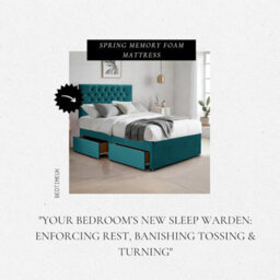 Green Plush 3Ft Single Bed With Matttress  2 Storage Drawers And 20 Inch Chesterfield Headboard - thumbnail 3