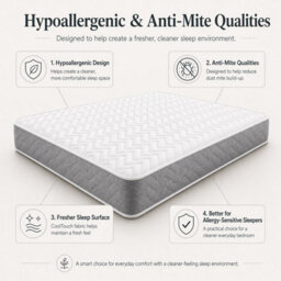 Strictly Beds And Bunks Jade 20Cm Thick Pocket Sprung Bunk Bed Mattress - thumbnail 6