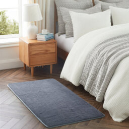 Bedlooms Grey Pashmina Runner 60X120Cm, Soft Thick Piles, Hypoallergenic Hallway And Area Rug - thumbnail 9