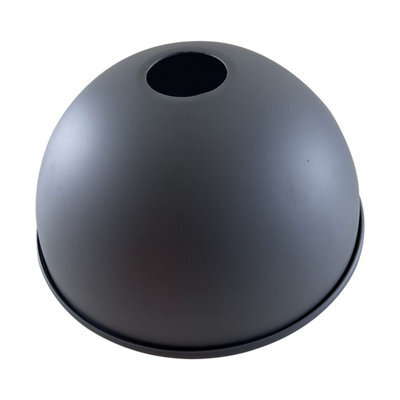 21Cm Modern Metal Grey Dome Ceiling Light Shade Vintage Industrial Pendant Lamp Shade Cover - image 1