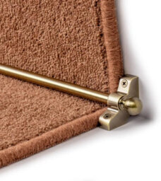 "Extreme Stair Rods - 27.5"" (70Cm) Width - Easy To Fit - Hollow Stair Carpet Runner Bars Affordable And New - Antique Finish" - thumbnail 3