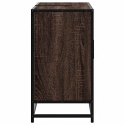 Walplus Bathroom Sink Cabinet Brown Oak 80X33X60 Cm Engineered Wood - thumbnail 7