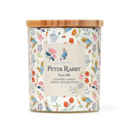 Peter Rabbit™ Spring Bloom Scented Candle 1 Wick Wood Lid 30Hr Burn Glass - thumbnail 4