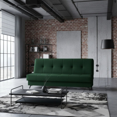 Enduro Xiii Modern Upholstered Living Room Sofa Comfortable Stylish Seating For Relaxing Various Colours Dark Green - image 1