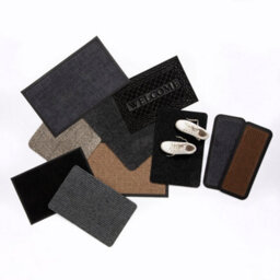 Arthouse Romiley Welcome Rubber Crumb Scrapper 40X60Cm Black Doormat - thumbnail 4