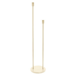 Osram Decor Stick Tall Floor Lamp 2 X E27 Beige Twin Head Standing Light - thumbnail 2