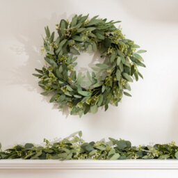Scottish Everlastings Ltd. Scottish Everlastings 150Cm Premium Artificial Eucalyptus & Gypsophila Garland - thumbnail 3