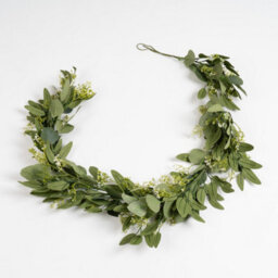 Scottish Everlastings Ltd. Scottish Everlastings 150Cm Premium Artificial Eucalyptus & Gypsophila Garland - thumbnail 2