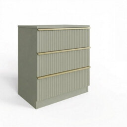 3 Drawer Chest Of Drawers Bedroom Storage Unit - thumbnail 5