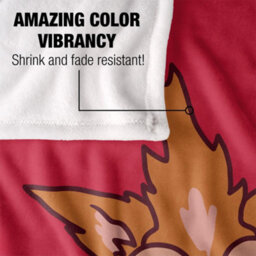 Rick And Morty Squanchy Blanket Multicoloured (One Size) - thumbnail 4