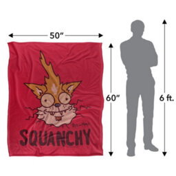Rick And Morty Squanchy Blanket Multicoloured (One Size) - thumbnail 5