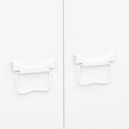 Vidaxl Industrial Wardrobe White 90X50X180 Cm Metal - thumbnail 9