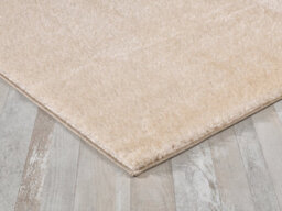 Smart Living Shaggy Soft Area Rug, Fluffy Living Room Carpet, Kitchen Floor, Bedroom Ultra Soft Rugs 80Cm X 150Cm - Light Beige - thumbnail 2