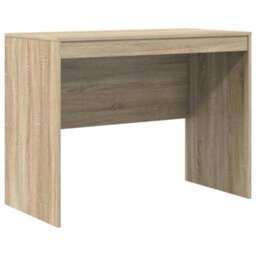 Berkfield Modern Writing Desk Sonoma Oak Mdf With Sonoma Oak Veneer 100 X 50 X 76 Cm