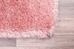 Blush Plain Shaggy Handmade Luxurious Sparkle Rug For Dining Room Bedroom & Living Room-80Cm X 150Cm - thumbnail 6