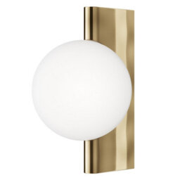 Luminosa Lighting Luminosa Maytoni Avant-Garde Modern Wall Lamp Brass G9 - thumbnail 3