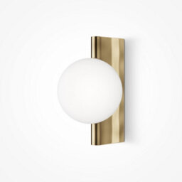 Luminosa Lighting Luminosa Maytoni Avant-Garde Modern Wall Lamp Brass G9 - thumbnail 1