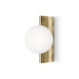 Luminosa Lighting Luminosa Maytoni Avant-Garde Modern Wall Lamp Brass G9 - thumbnail 4