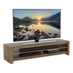 "Avf Calibre 1.8M Tv Stand, For Tvs Up To 85"" - Rustic Sawn Oak" - thumbnail 5