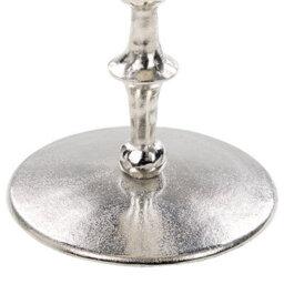Beliani  Side Table Meda Metal Silver - thumbnail 5