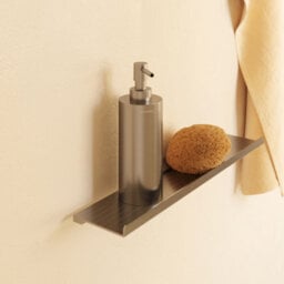 Cosmic Soap Dispenser, 240Ml Capacity,  Silver, Anti-Corrosion, Architect S+ Collection - thumbnail 1