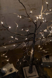 5Ft Artificial Twig Tree With 96 Led's - thumbnail 2