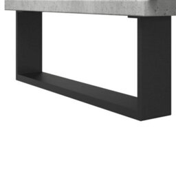 Berkfield Bathroom Sink Cabinet Concrete Grey 80X33X60 Cm Engineered Wood - thumbnail 9