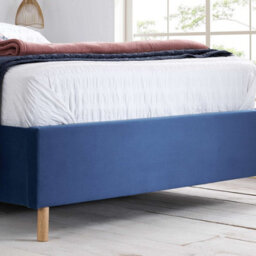 Birlea Loxley Double Bed Frame In Blue - thumbnail 6