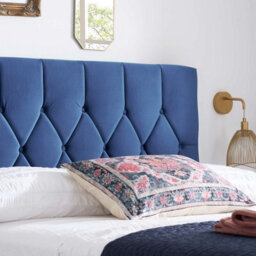 Birlea Loxley Double Bed Frame In Blue - thumbnail 3