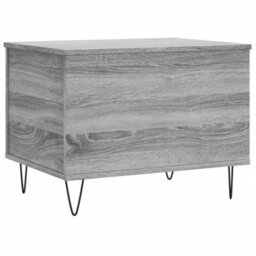 Berkfield Modern Coffee Table Grey Sonoma 60X44.5X45 Cm Engineered Wood - thumbnail 8