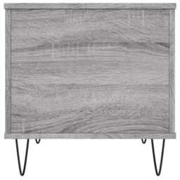 Berkfield Modern Coffee Table Grey Sonoma 60X44.5X45 Cm Engineered Wood - thumbnail 7