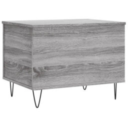 Berkfield Modern Coffee Table Grey Sonoma 60X44.5X45 Cm Engineered Wood - thumbnail 5