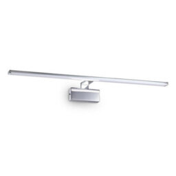 Ideal Lux Luminosa Alma Integrated Led Picture Wall Lamp 1 Light Chrome 3000K