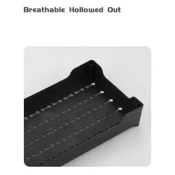 Black 4 Tier 13Cmx35Cmx85Cm Kitchen Trolley Rack Holder Storage Shelf Organiser - thumbnail 2