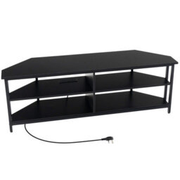 Gainoom 55Inch Media Entertainment Center Corner Tv Stand For Tvs Up To 60Inch Tv - thumbnail 1