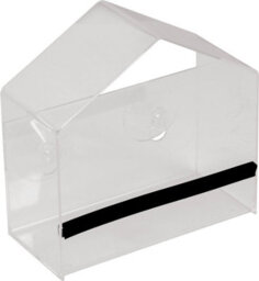 Netagon Home Garden Outdoor Transparent Window Nuts Seed Bird Feeder Feeding Station
