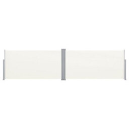 Walplus Retractable Side Awning Garden Sun Shade Canopy Gazebo For Back Door, Porch, Patio 160X600 Cm Cream - thumbnail 2