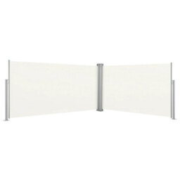 Walplus Retractable Side Awning Garden Sun Shade Canopy Gazebo For Back Door, Porch, Patio 160X600 Cm Cream - thumbnail 1
