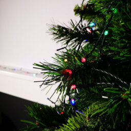 Samuel Alexander 400 Led 40M Premier Christmas Indoor Outdoor Multi Function Battery Operated String Lights With Timer In Multicoloured - thumbnail 6