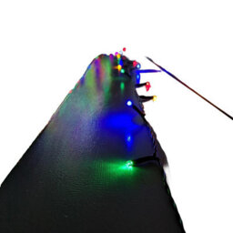 Samuel Alexander 400 Led 40M Premier Christmas Indoor Outdoor Multi Function Battery Operated String Lights With Timer In Multicoloured - thumbnail 7