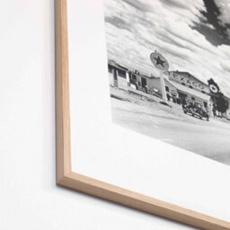 Nielsen Quadrum 40 X 40Cm Oak Wooden Picture Frame With Float Glass And Push/turn Clips - thumbnail 3