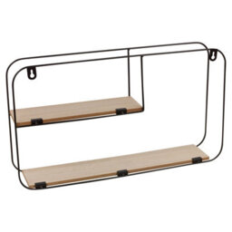 Urbn-Living Urbnliving Floating Shelves Hanging Shelf 52Cm Height Display Rack Organiser Wall Mounted Storage Unit - thumbnail 6