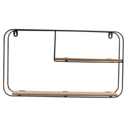 Urbn-Living Urbnliving Floating Shelves Hanging Shelf 52Cm Height Display Rack Organiser Wall Mounted Storage Unit - thumbnail 4