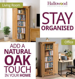 Hallowood Furniture Waverly Oak Dvd Cabinet - thumbnail 6