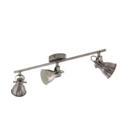 Eglo Seras 1 Antique Nickel Metal 3 Light (Inclusive) Spot Light, (L) 59.5Cm - thumbnail 2
