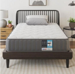 3Ft Single Mattress Memory Foam Pocket Sprung Medium Firm Durable Grey 22Cm - thumbnail 6
