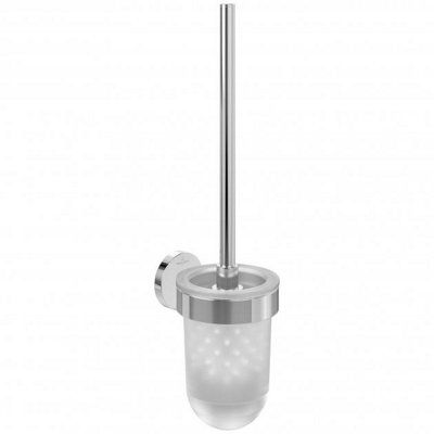 Villeroy & Boch Elements Tender Toilet Brush Set In Chrome - image 1