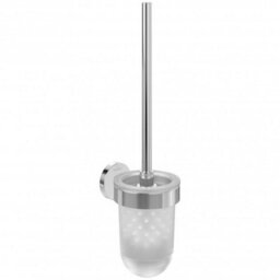 Villeroy & Boch Elements Tender Toilet Brush Set In Chrome