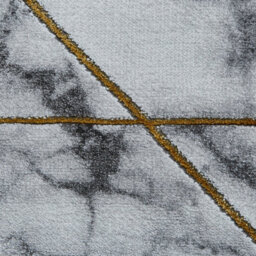 Ivory Gold Abstract Modern Easy To Clean Rug For Dining Room Bed Room And Living Room-120Cm X 170Cm - thumbnail 2